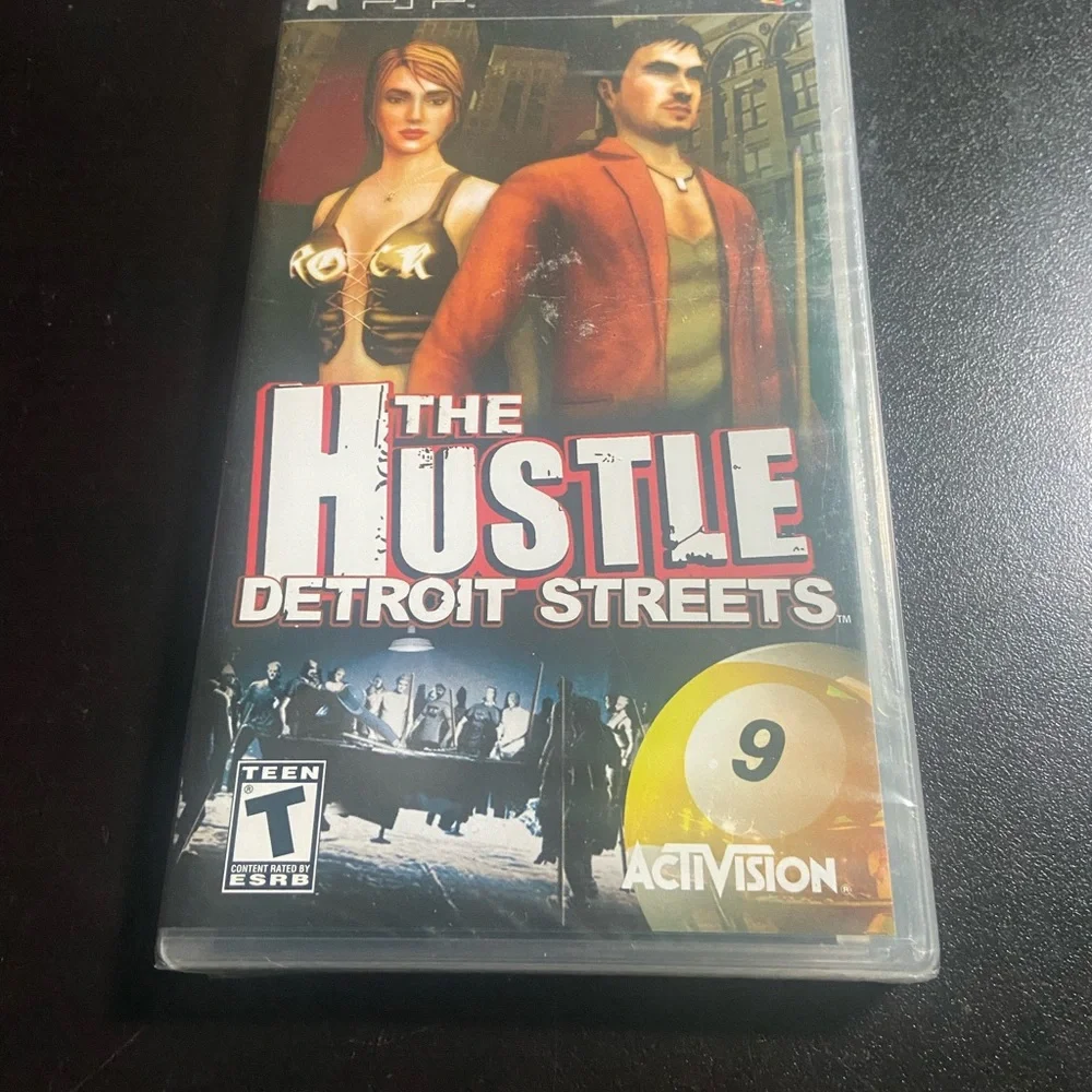The hustle Detroit Streets Activision Sony PSP Game Factory Sealed New (B1)